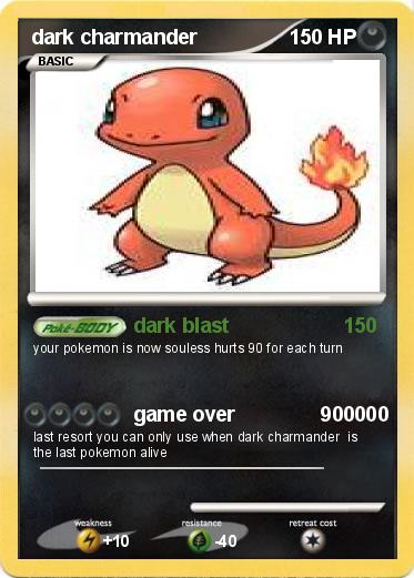 Pokemon dark charmander