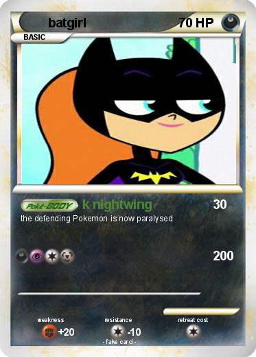 Pokemon batgirl