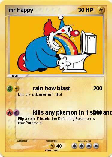 Pokemon mr happy