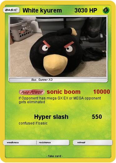 Pokemon White kyurem        30