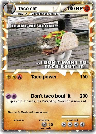 Pokemon Taco cat