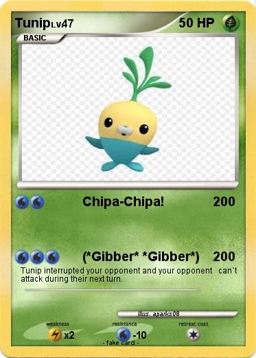 Pokemon Tunip