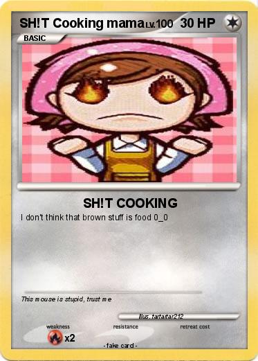 Pokemon SH!T Cooking mama
