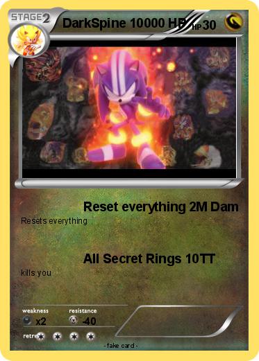 Pokemon DarkSpine 10000 HP