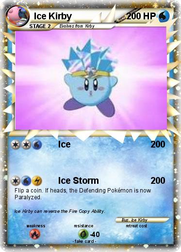 Pokemon Ice Kirby
