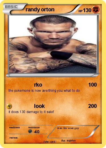 Pokemon randy orton