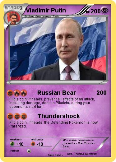 Pokemon Vladimir Putin