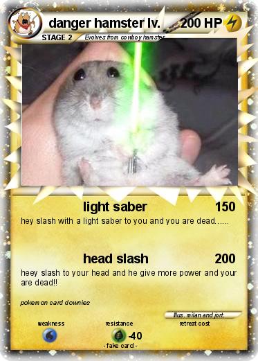 Pokemon danger hamster lv.