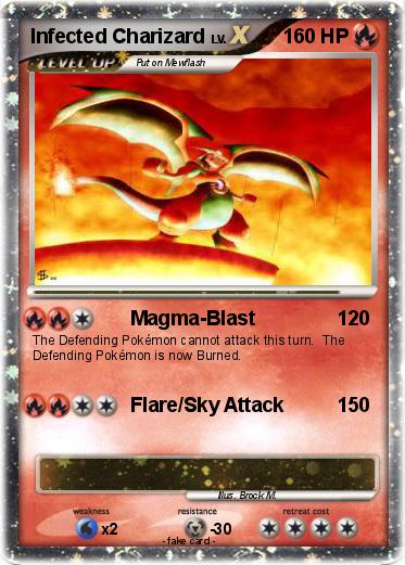 Pokemon Infected Charizard