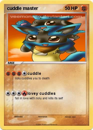 Pokemon cuddle master