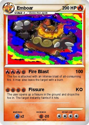 Pokemon Emboar