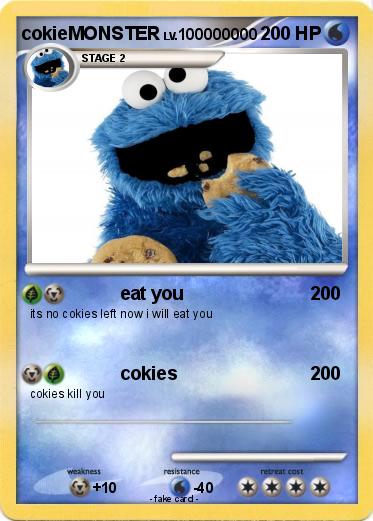 Pokemon cokieMONSTER