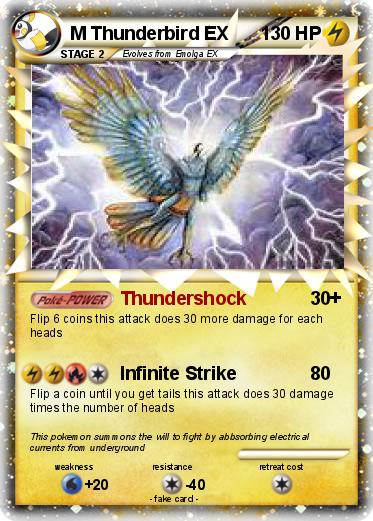 Pokemon M Thunderbird EX