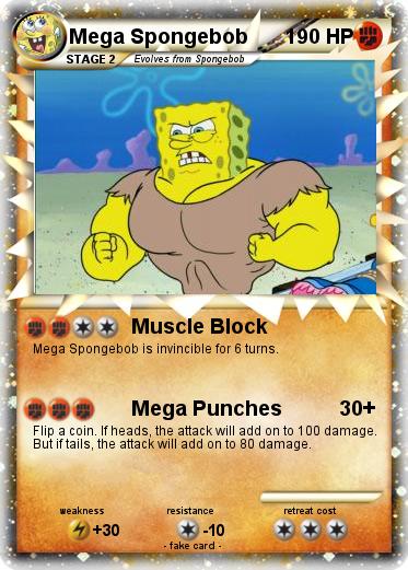 Pokemon Mega Spongebob