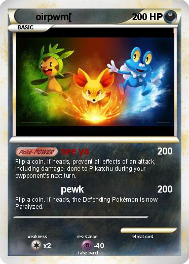 Pokemon oirpwm[