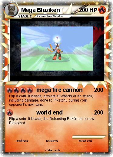 Pokemon Mega Blaziken