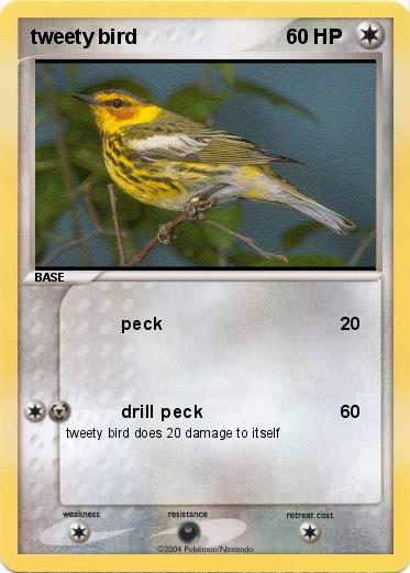 Pokemon tweety bird