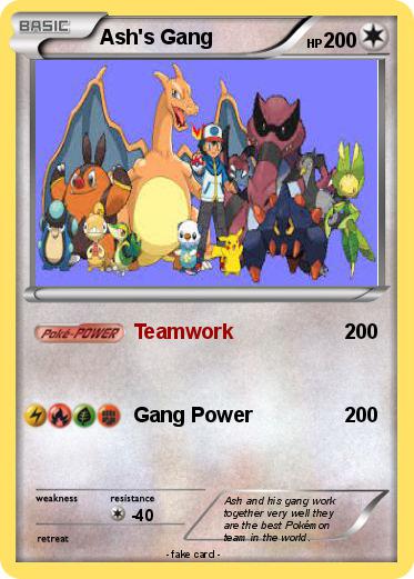 Pokemon Ash's Gang