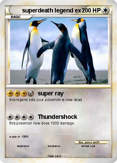 Pokemon superdeath legend ex