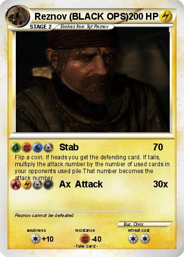 Pokemon Reznov (BLACK OPS)