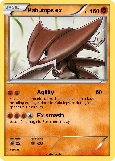 Pokemon Kabutops ex