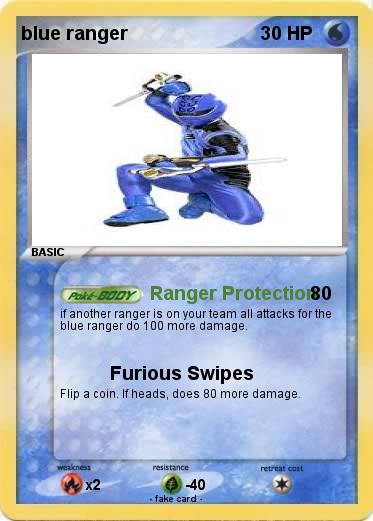 Pokemon blue ranger