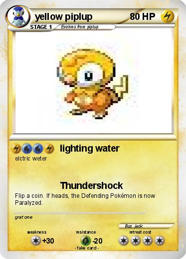 Pokemon yellow piplup