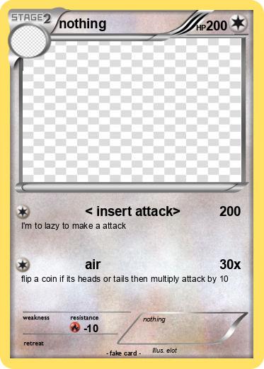 Pokemon nothing