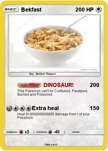 Pokemon Bekfast