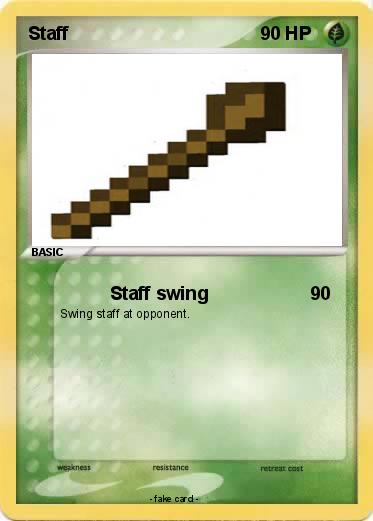 Pokemon Staff