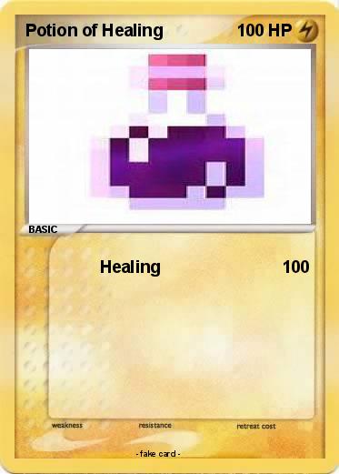 Pokemon Potion of Healing