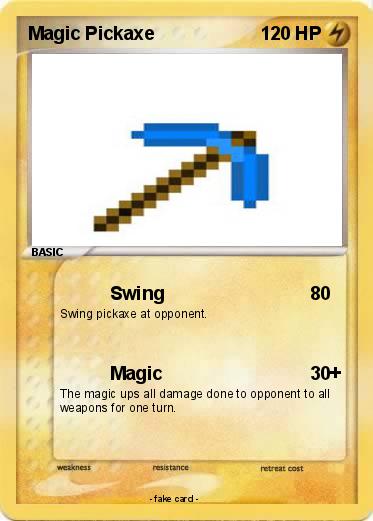 Pokemon Magic Pickaxe