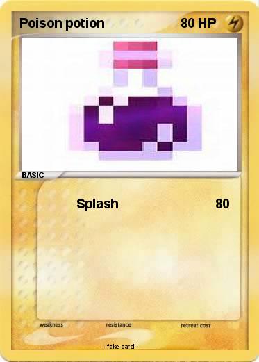 Pokemon Poison potion