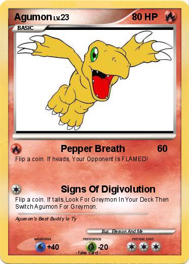 Pokemon Agumon