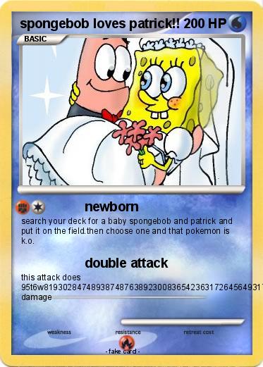Pokemon spongebob loves patrick!!