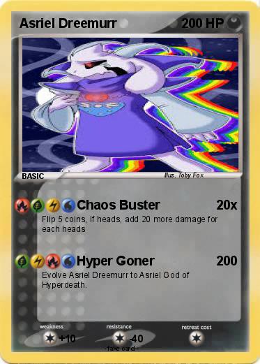 Pokemon Asriel Dreemurr