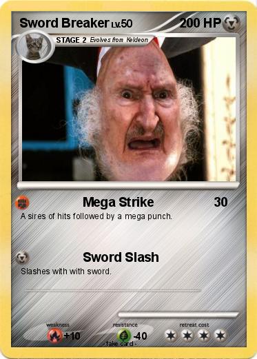 Pokemon Sword Breaker