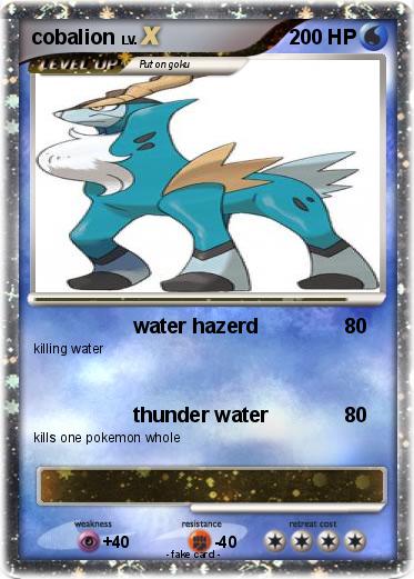 Pokemon cobalion
