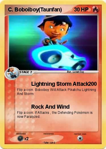 Pokemon C. Boboiboy(Taunfan)