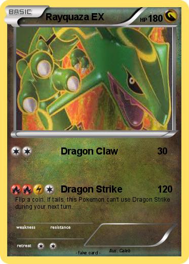 Pokemon Rayquaza EX