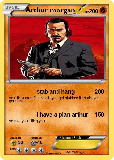 Pokemon Arthur morgan