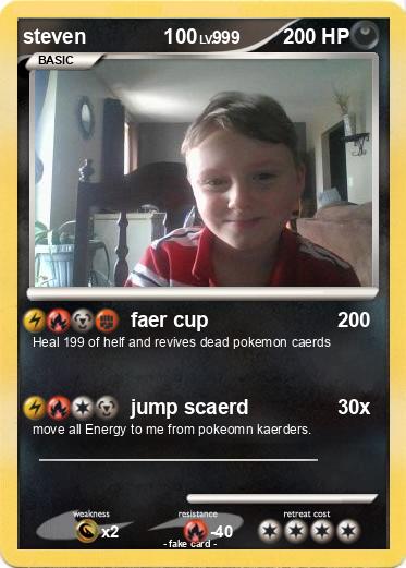 Pokemon steven              100