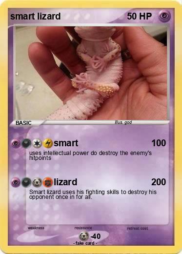 Pokemon smart lizard