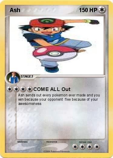 Pokemon  Ash                                      
