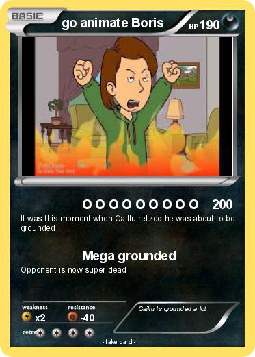 Pokemon go animate Boris