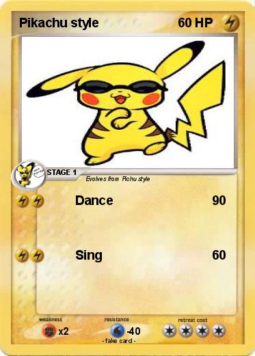 Pokemon Pikachu style