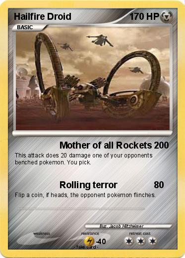 Pokemon Hailfire Droid