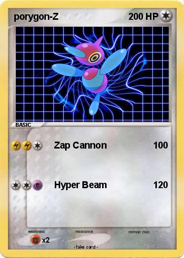Pokemon porygon-Z