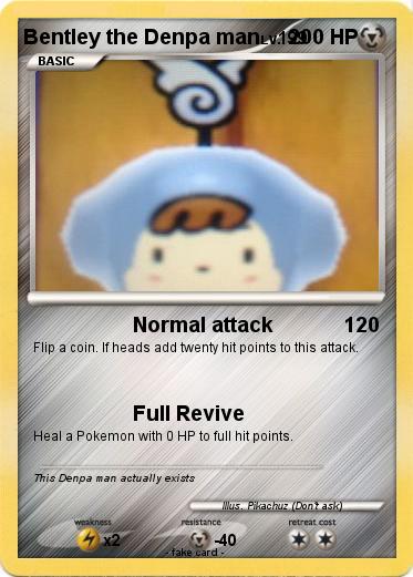 Pokemon Bentley the Denpa man