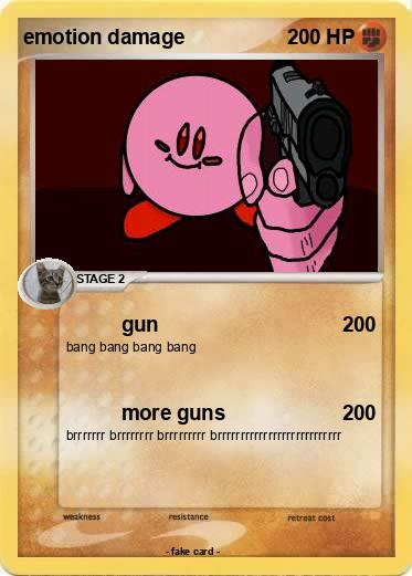 Pokemon emotion damage
